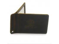Обкладинка для водійських документів Opel Zoo-hunt шкіра Крейзі 1066 оливкова 