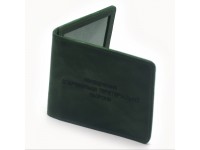 Обкладинка для документів Zoo-hunt шкіра Крейзі Посвідчення добровольця територіальної оборони зелена 5181/з 