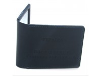 Обкладинка для документів Zoo-hunt шкіра Крейзі Учасник бойових дій синя 5184 