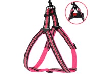 Шлея для Собак BronzeDog Mesh Стандарт Рожевий M(82106/Т) Шлея для Собак BronzeDog Mesh Стандарт Рожевий M(82106/Т)