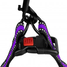 Шлея для Собак BronzeDog Mesh Скандинавська Фіолетова  XL(81407/Т) 