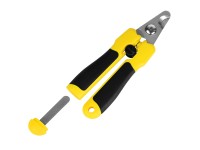 Кігтеріз BronzeDog з Прямим Лезом і Пилочкою Малий 13,5 х 4,5 см S(01014-021S) Кігтеріз BronzeDog з Прямим Лезом і Пилочкою Малий 13,5 х 4,5 см S(01014-021S)