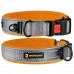 Нашийник для Собак BronzeDog Sport Сіро-Помаранчевий  XL(53/041311/Т) 