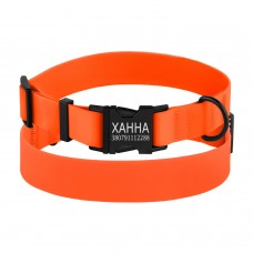 Нашийник для Собак BronzeDog Surf Водовідштовхуючий із Захисним Полімерним Покриттям та Металевою Пряжкою Помаранчевий XL(66/6134/Т) Нашийник для Собак BronzeDog Surf Водовідштовхуючий із Захисним Полімерним Покриттям та Металевою Пряжкою Помаранчевий XL(66/6134/Т)