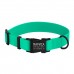 Нашийник для Собак BronzeDog Surf Водовідштовхуючий із Захисним Полімерним Покриттям та Металевою Пряжкою Зелений  M(47/6135/Т) 
