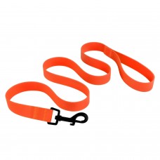 Повідець для собак Bronzedog Surf Водовідштовхувальний із Захисним Полімерним Покриттям Оранжевий  XS(59/6134/Т) 